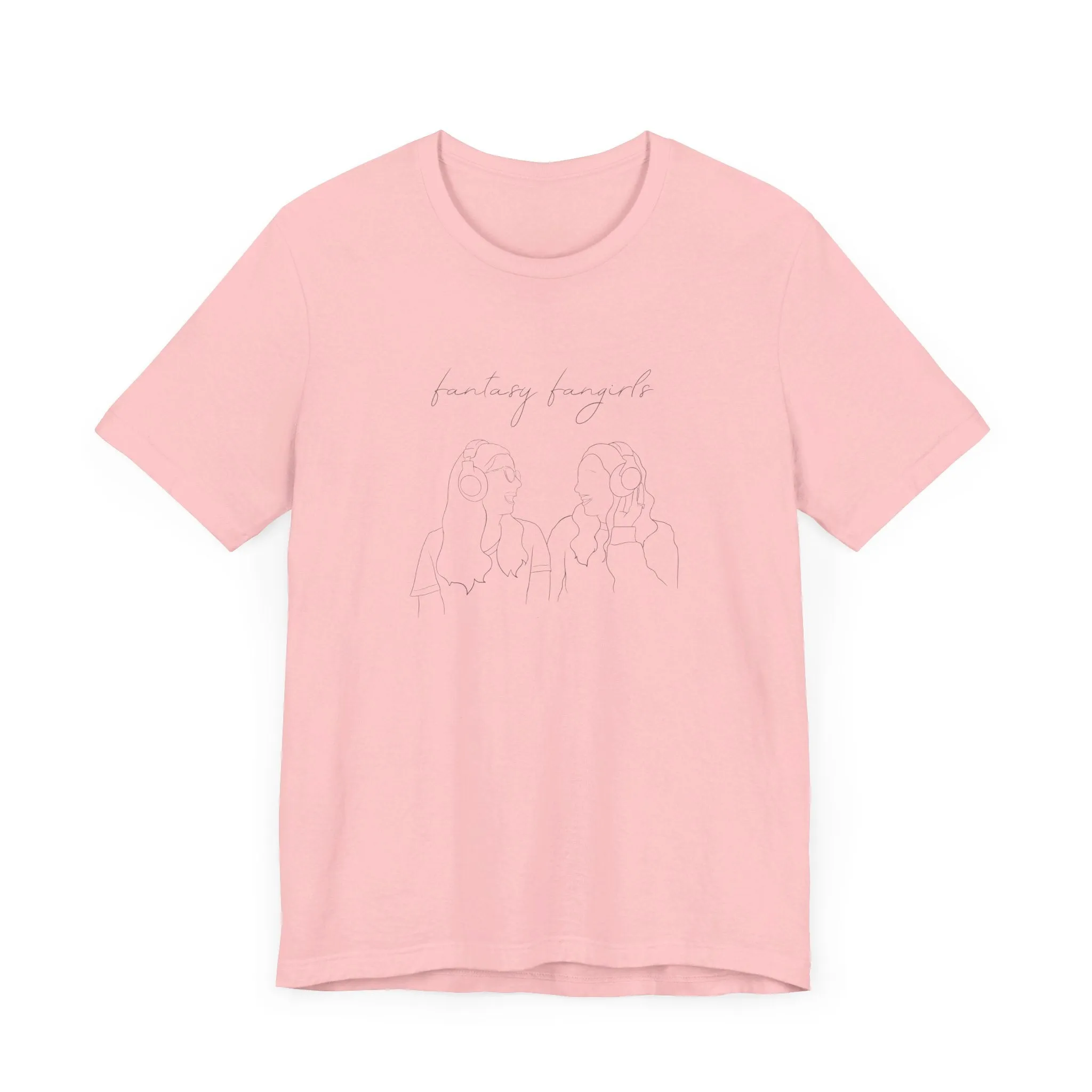 Fantasy Fangirls Minimalist Unisex Short Sleeve Tee