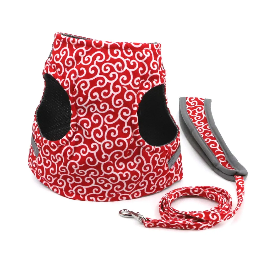 Fashionable Feline Walking Vest and Leash