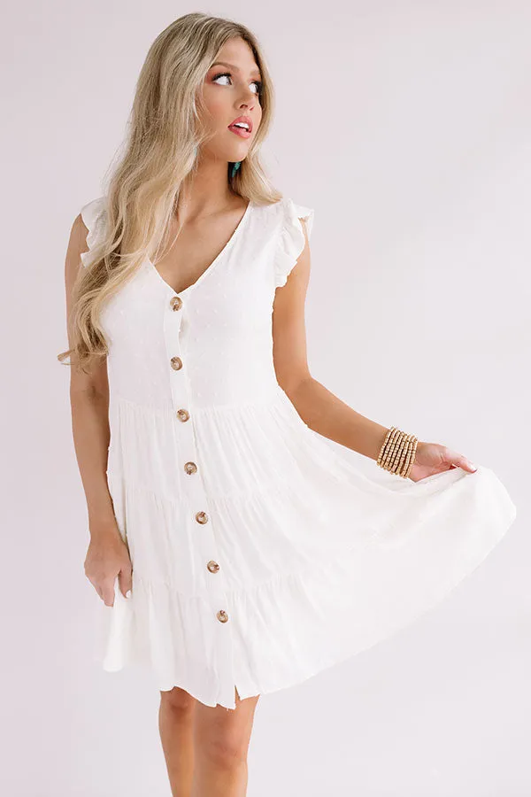 Finding Avalon Babydoll Dress In Ivory