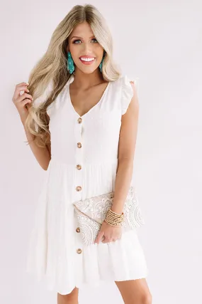 Finding Avalon Babydoll Dress In Ivory