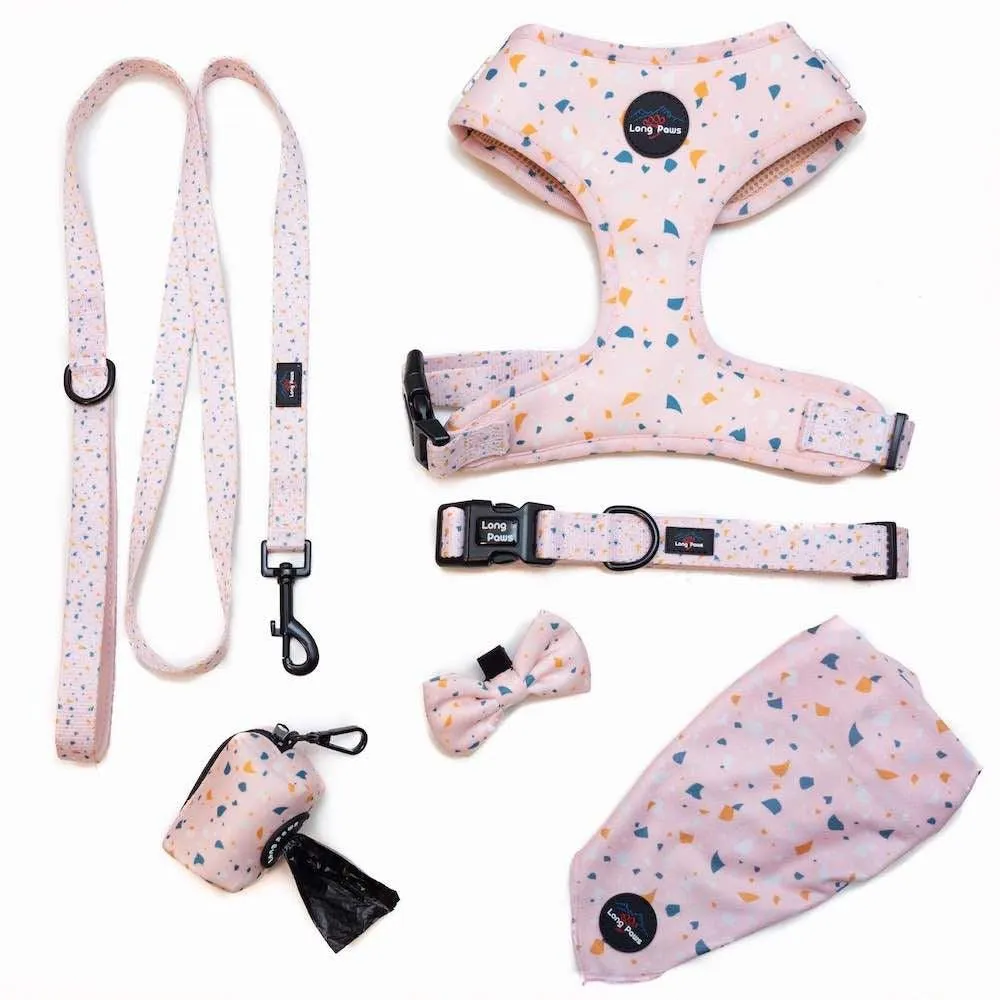 Funk The Dog Harness | Terrazo Pink