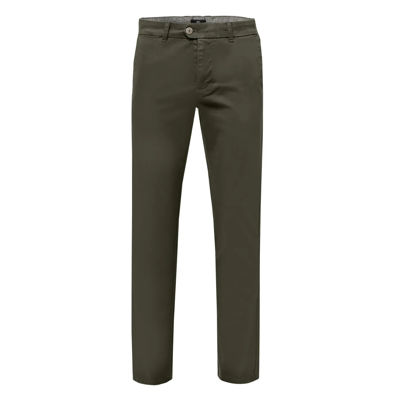 Fynch Hatton Lightweight Chino | Dark Navy / Olive