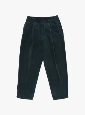 Garment-Dye Corduroy Pants Teal Blue