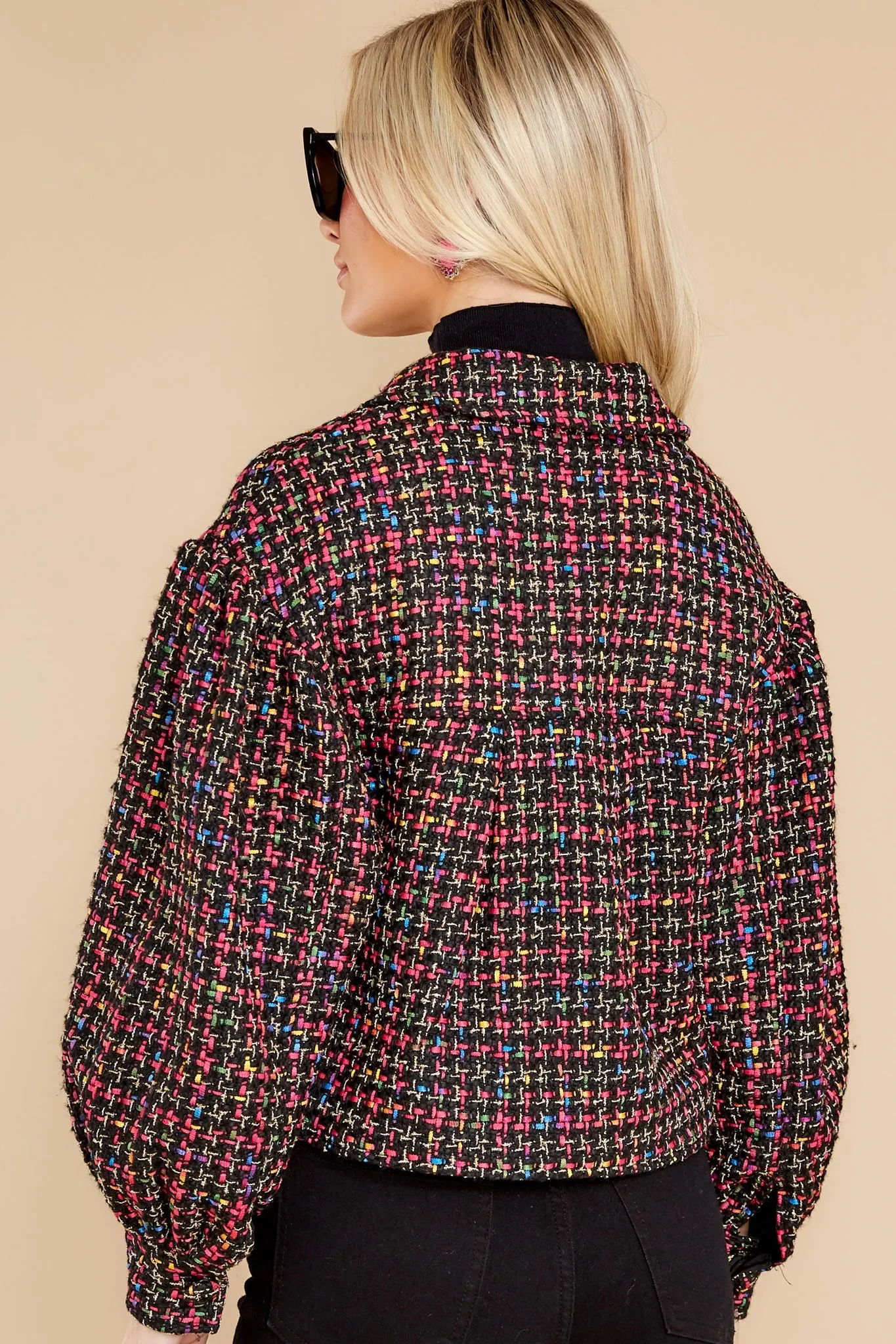 Gemma Rainbow Tweed Jacket