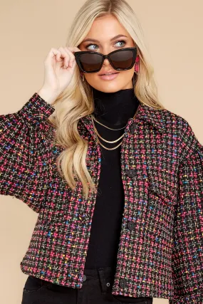 Gemma Rainbow Tweed Jacket