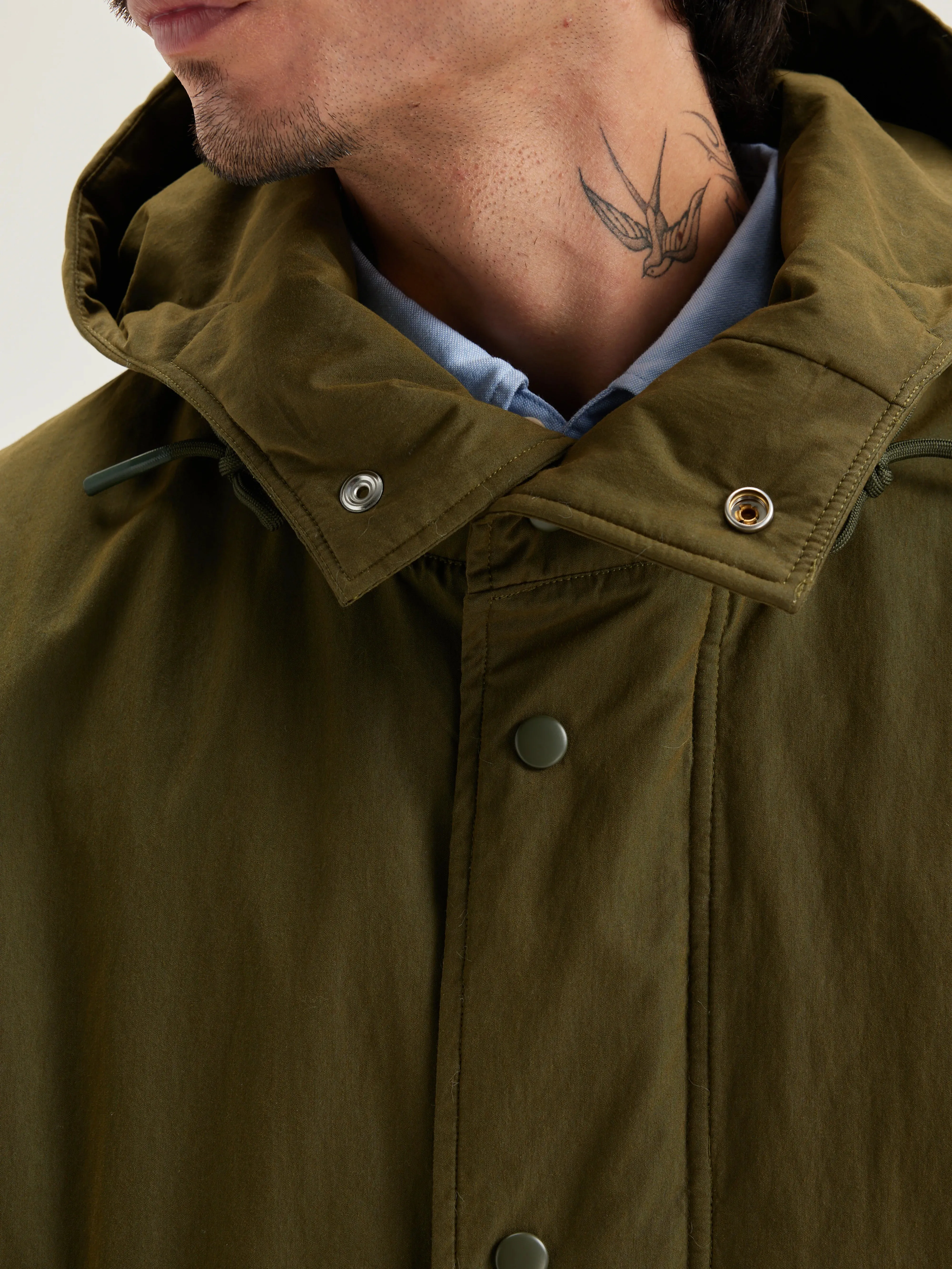 Hanson hooded parka (242 / M / OLIVE)