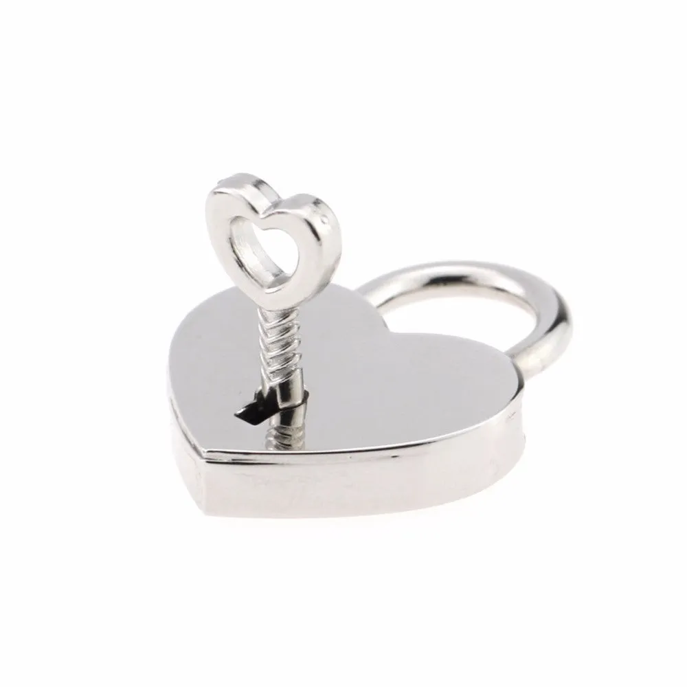 Heart Padlock Day collar