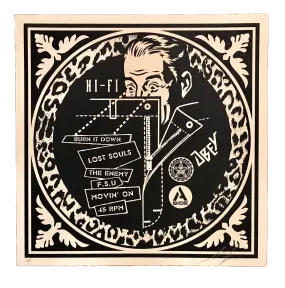 Hi-Fi AP Silkscreen Print by Shepard Fairey- OBEY