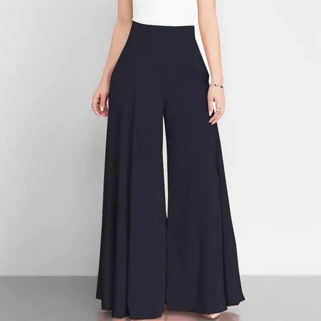 High Waist Wide Leg Pants