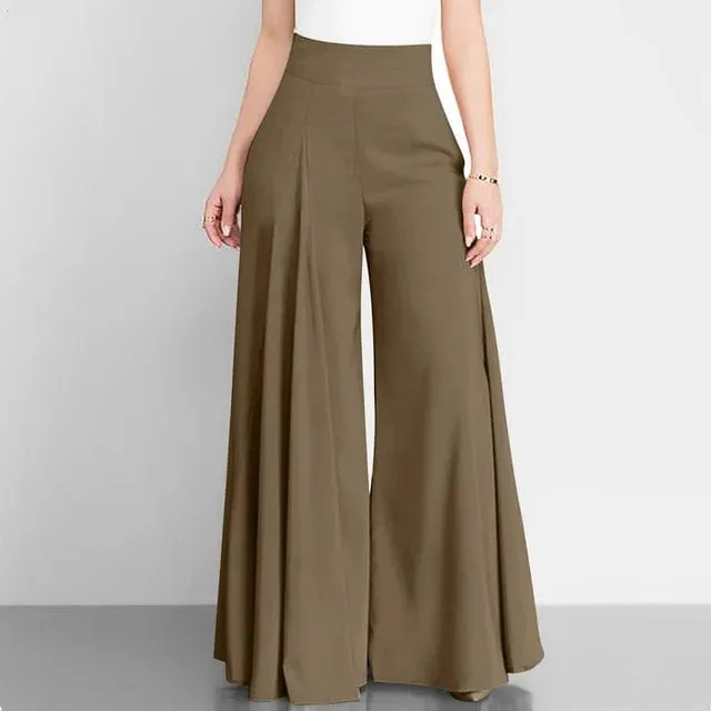 High Waist Wide Leg Pants