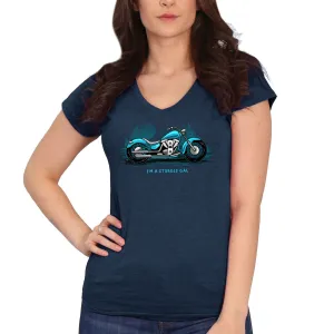 Hot Leathers SPL1841 Women's Midnight Navy Blue 2023 Sturgis Sturgis Gal T-Shirt