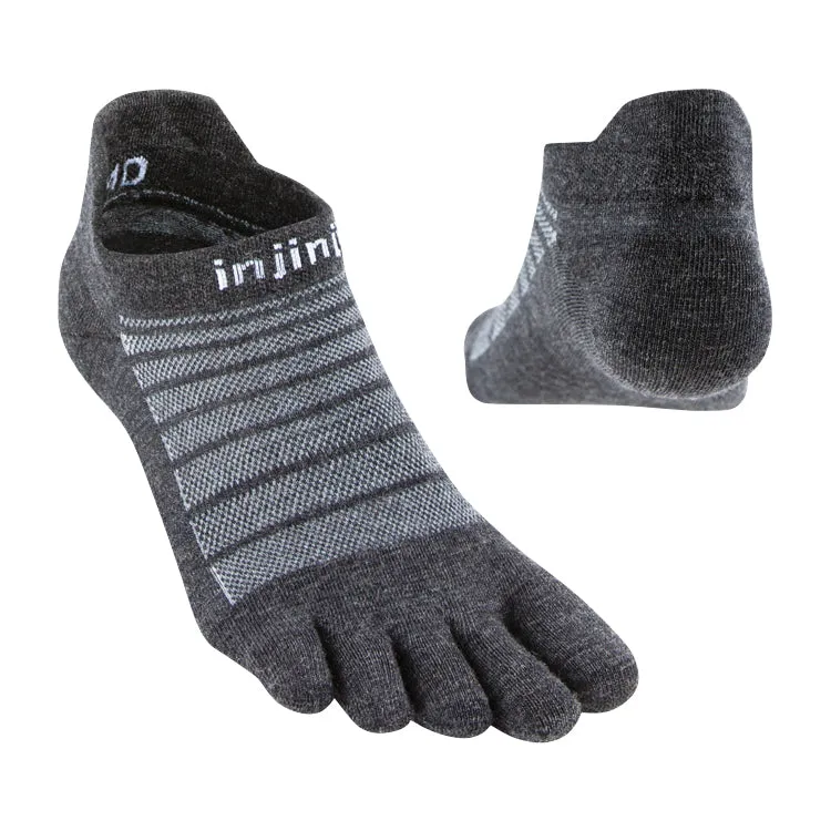 Injinji LW No Show Wool Slate