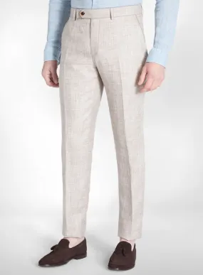 Italian Murano Wool Linen Pants