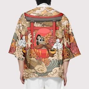 Japanese Daruma Doll Haori