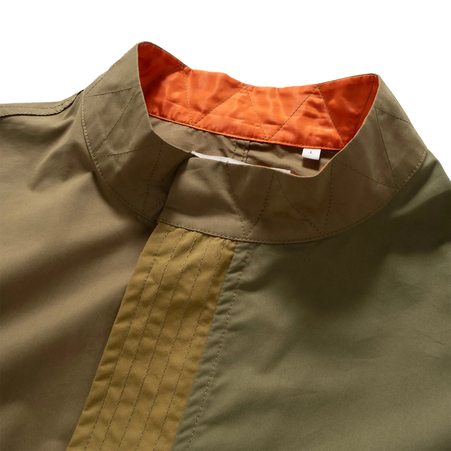 (JK383) Colorblock 2 Way M51 Fishtail Parka