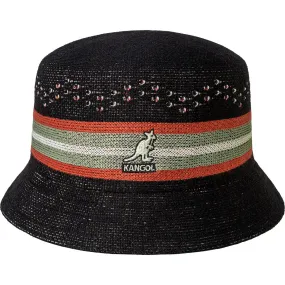 Kangol Slick Stripe Bin Jacquard Knit Bucket Hat