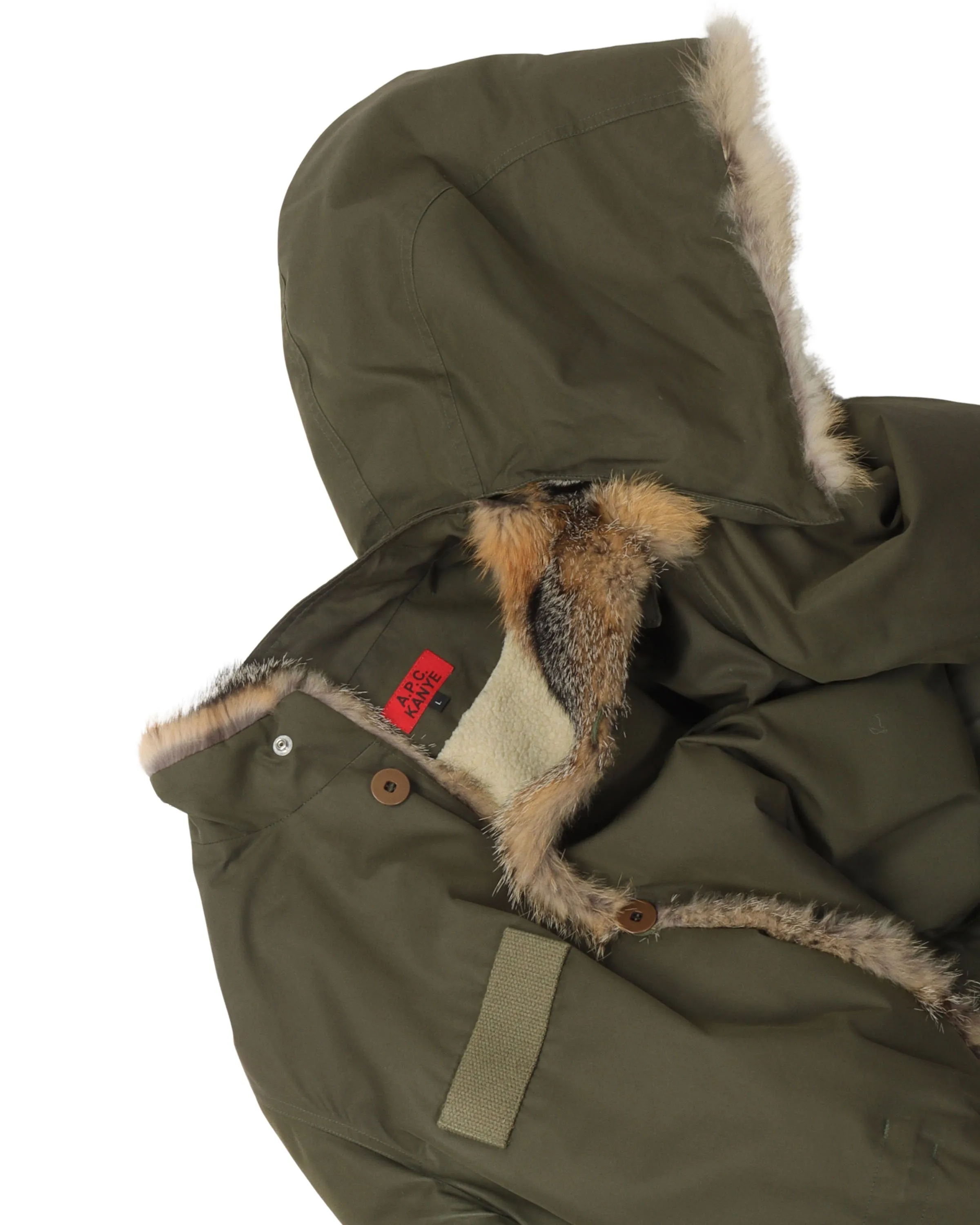 Kanye West Fox Fur Parka