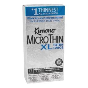 Kimono Microthin XL Condoms