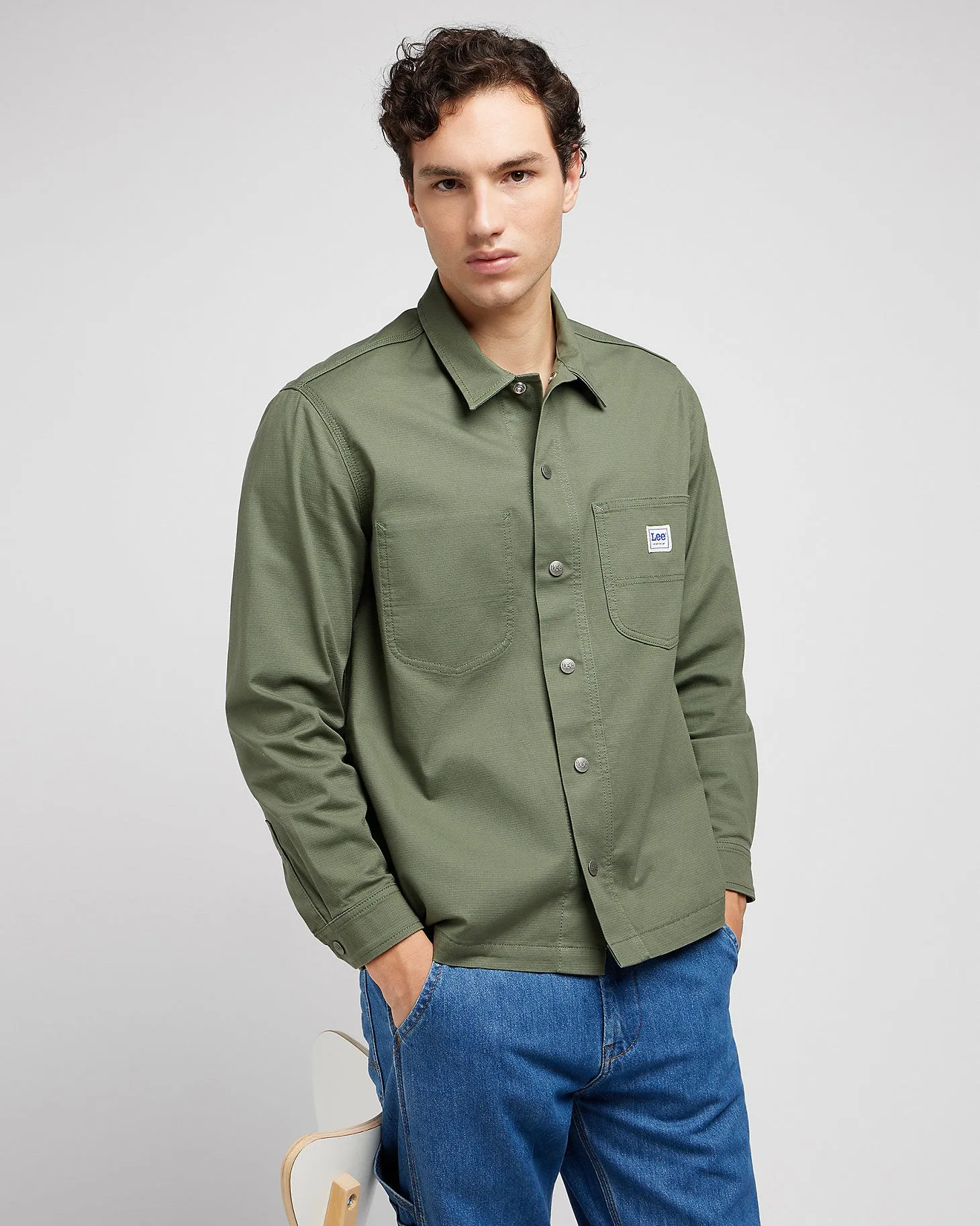 Lee Workwear Overshirt - Olive Grove