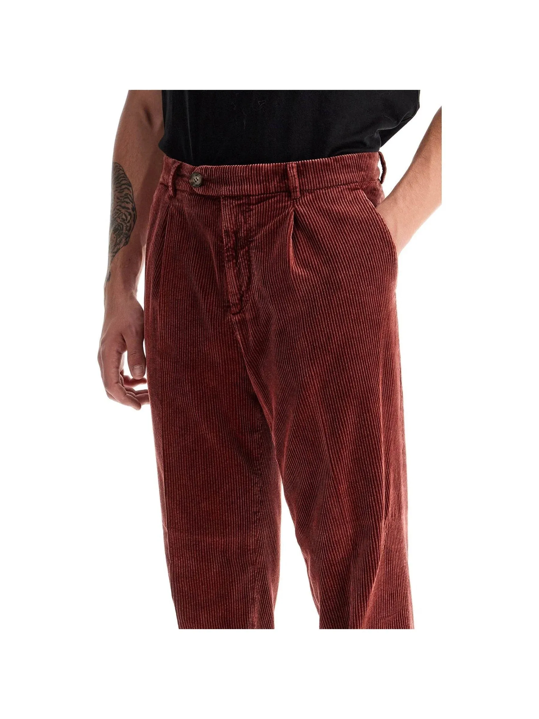 Leisure Fit Corduroy Pants