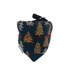 Leopard Christmas Tree Dog Bandana