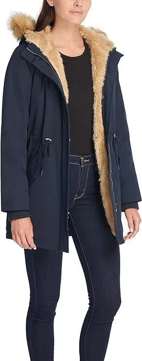 Levi's Women's Faux Fur Lined Hooded Parka Jacket