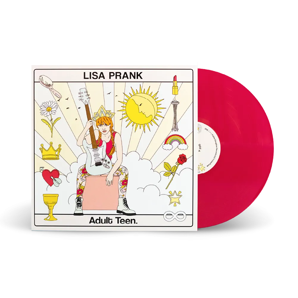 Lisa Prank / Adult Teen LP Hot Pink Vinyl