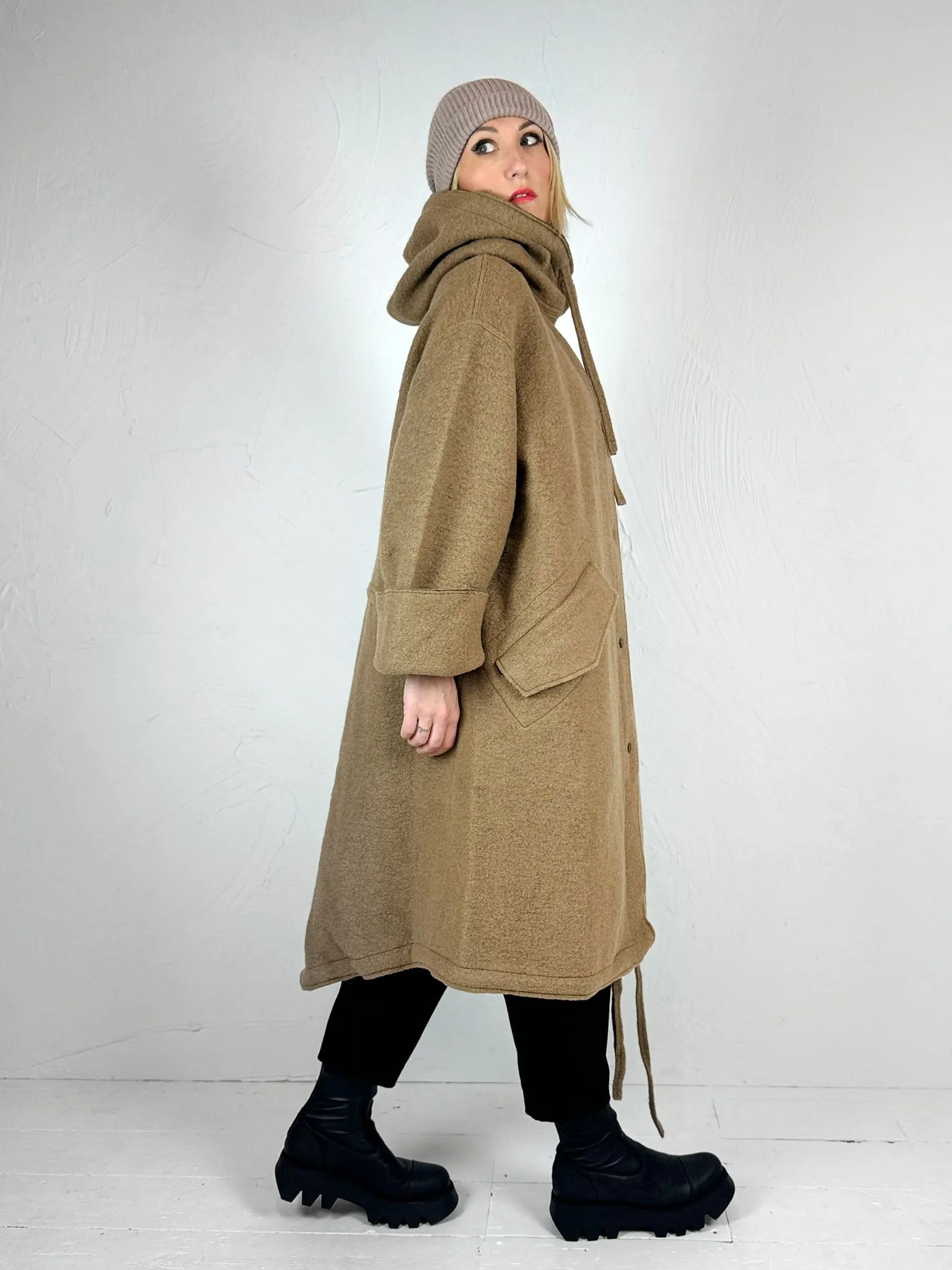 Liv Bergen Hooded Parka Coat - 2 Colours