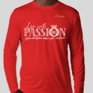 Live With Passion Long Sleeve T-Shirt