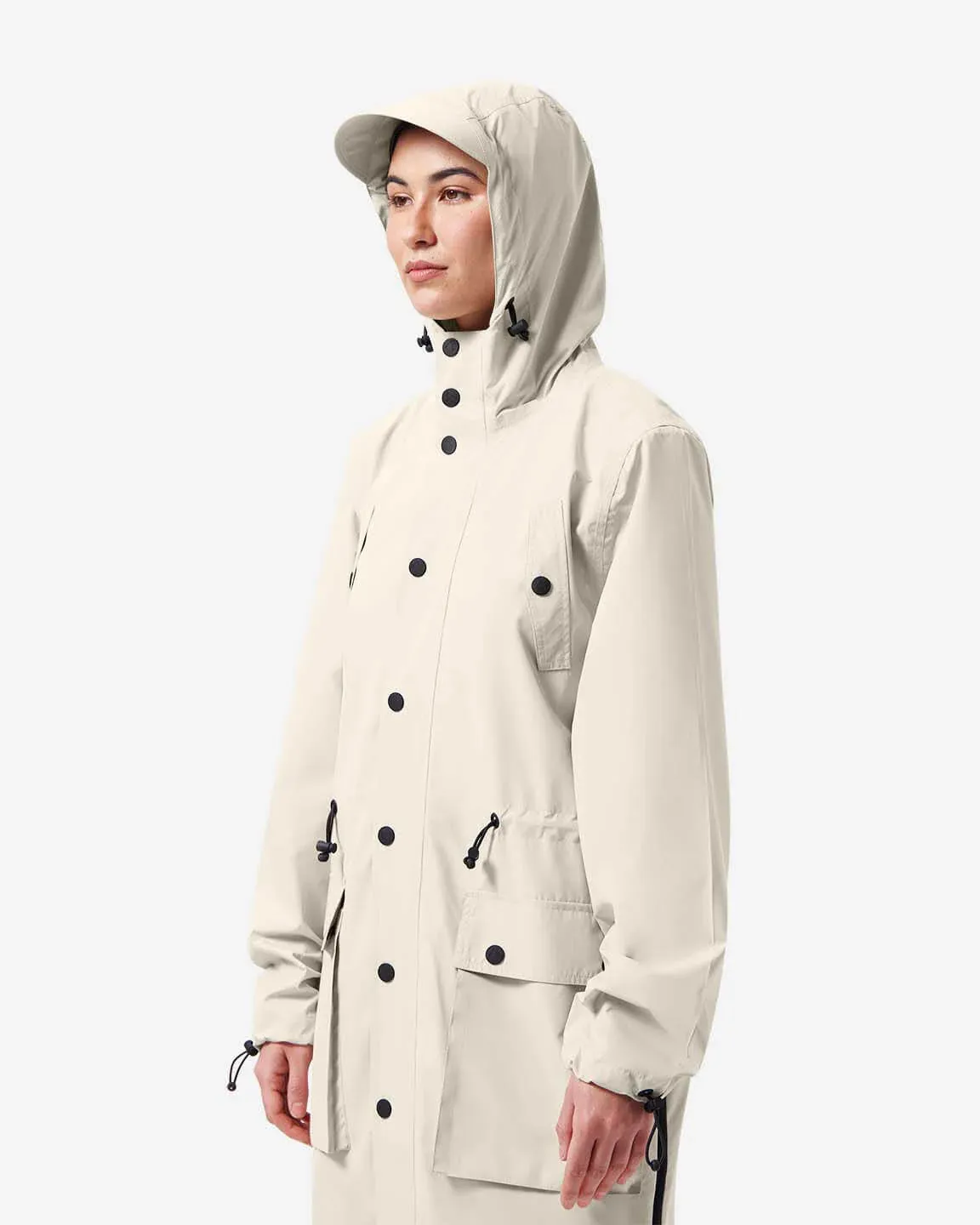 MAIUM Light weight parka misty beige unisex