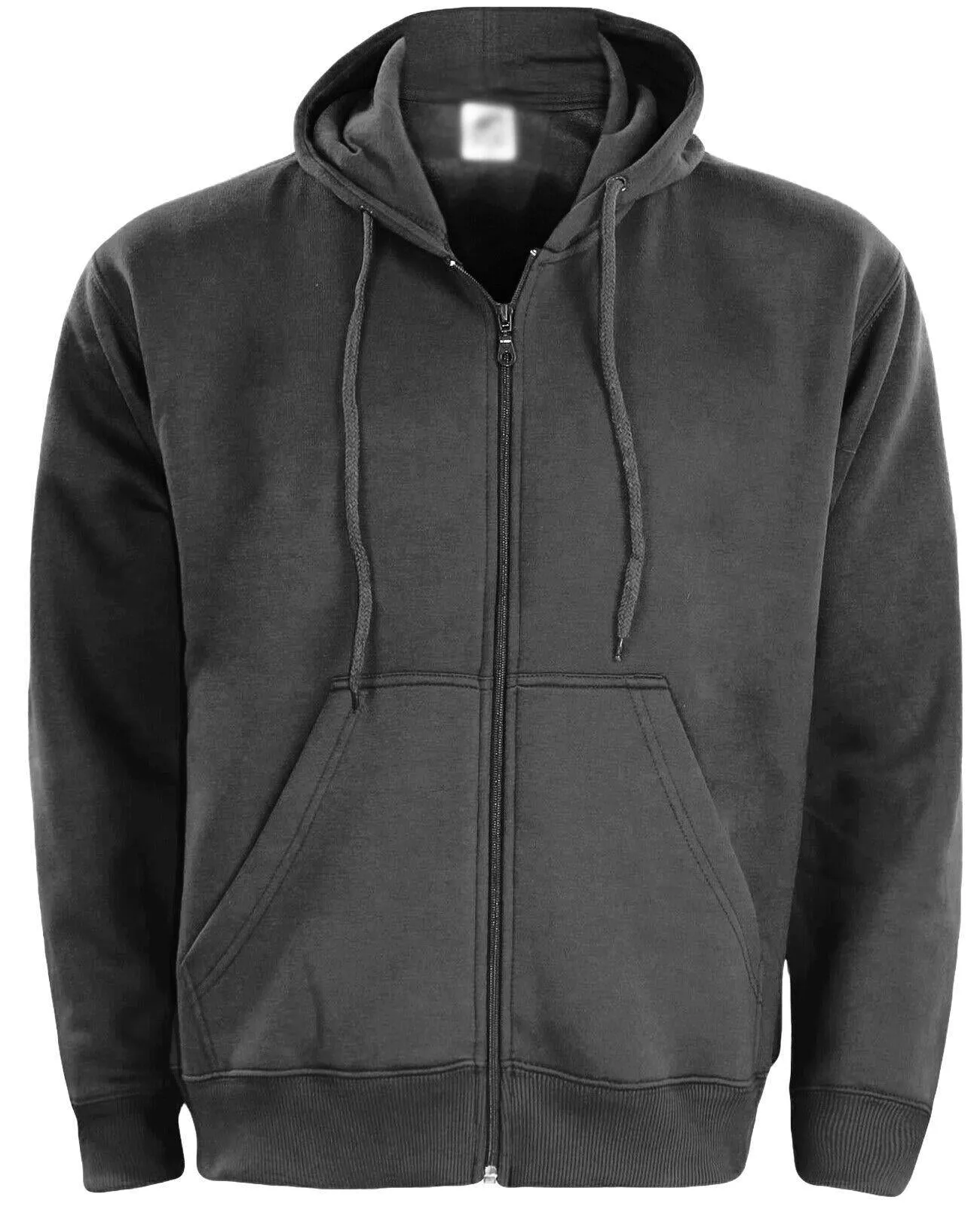 Mens Fleece Hooded Zipper