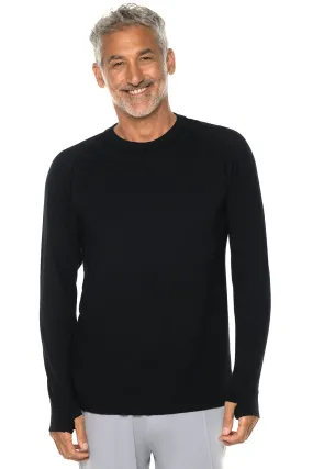 Men's LumaLeo Long Sleeve T-Shirt  |  Black