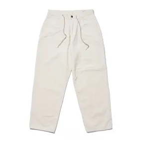 MID90 BAGGY CORDUROY PANTS IVORY