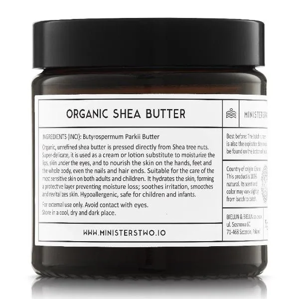 Ministerstwo Organic Shea Butter 75g