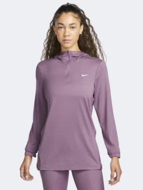 Nike Swift Element Women Running Long Sleeve Violet Dust