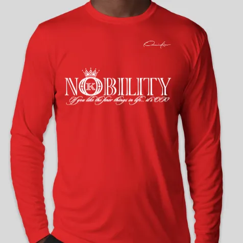 Nobility Apparel Long Sleeve T-Shirt