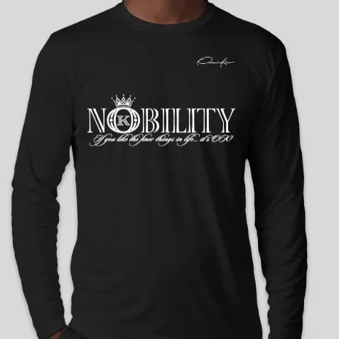 Nobility Apparel Long Sleeve T-Shirt