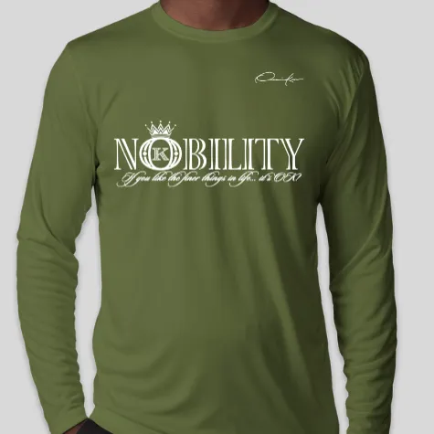 Nobility Apparel Long Sleeve T-Shirt