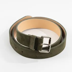 Olive Chiltern Suede Belt