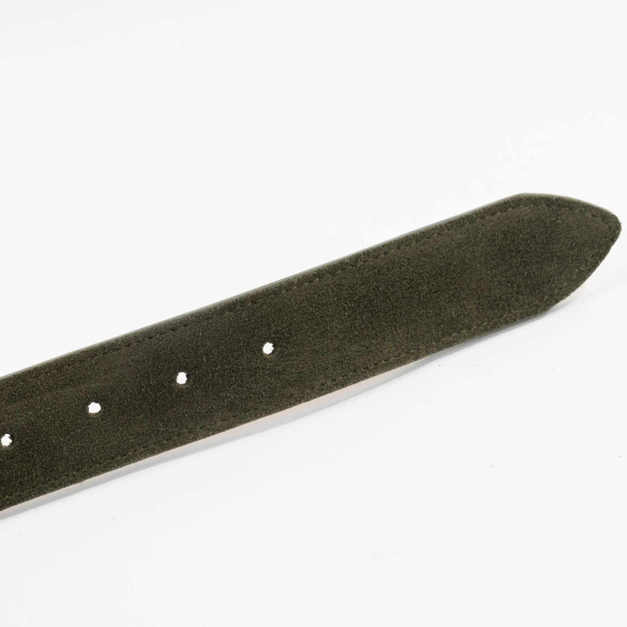 Olive Chiltern Suede Belt