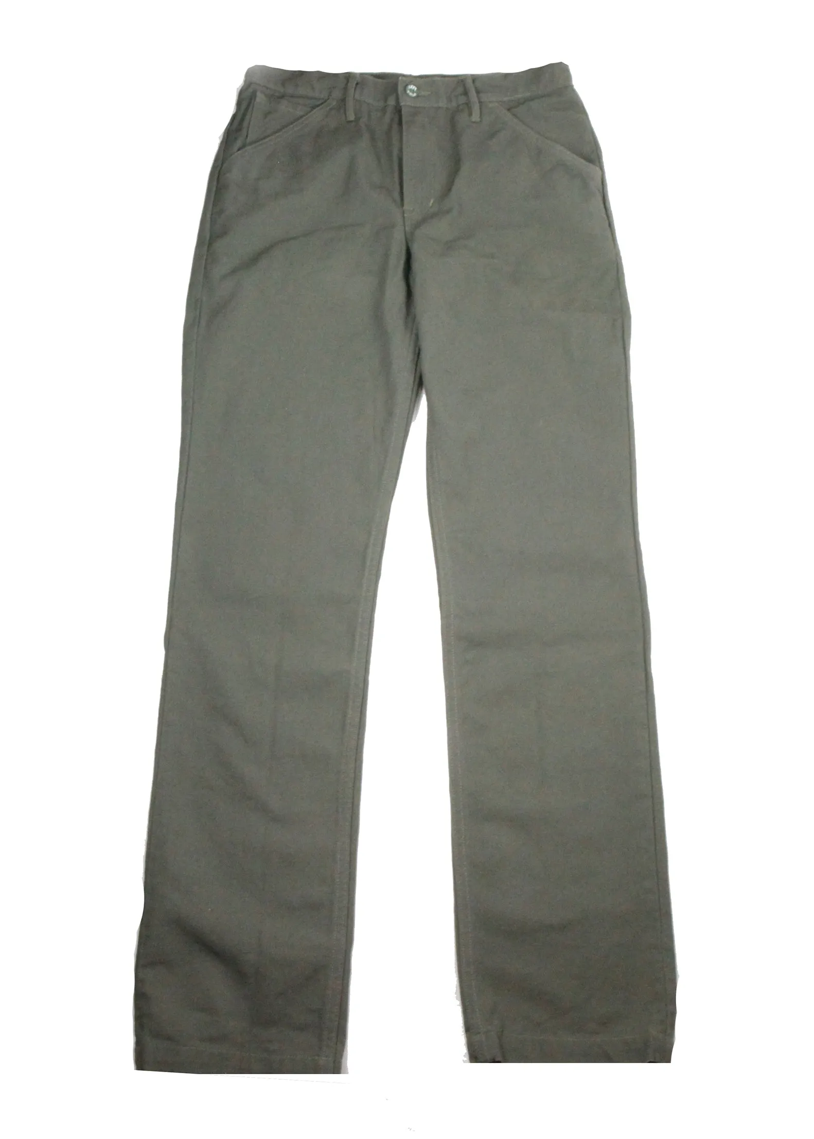 Olive Green  Mt Vernon 13 oz  Work Uniform Chino