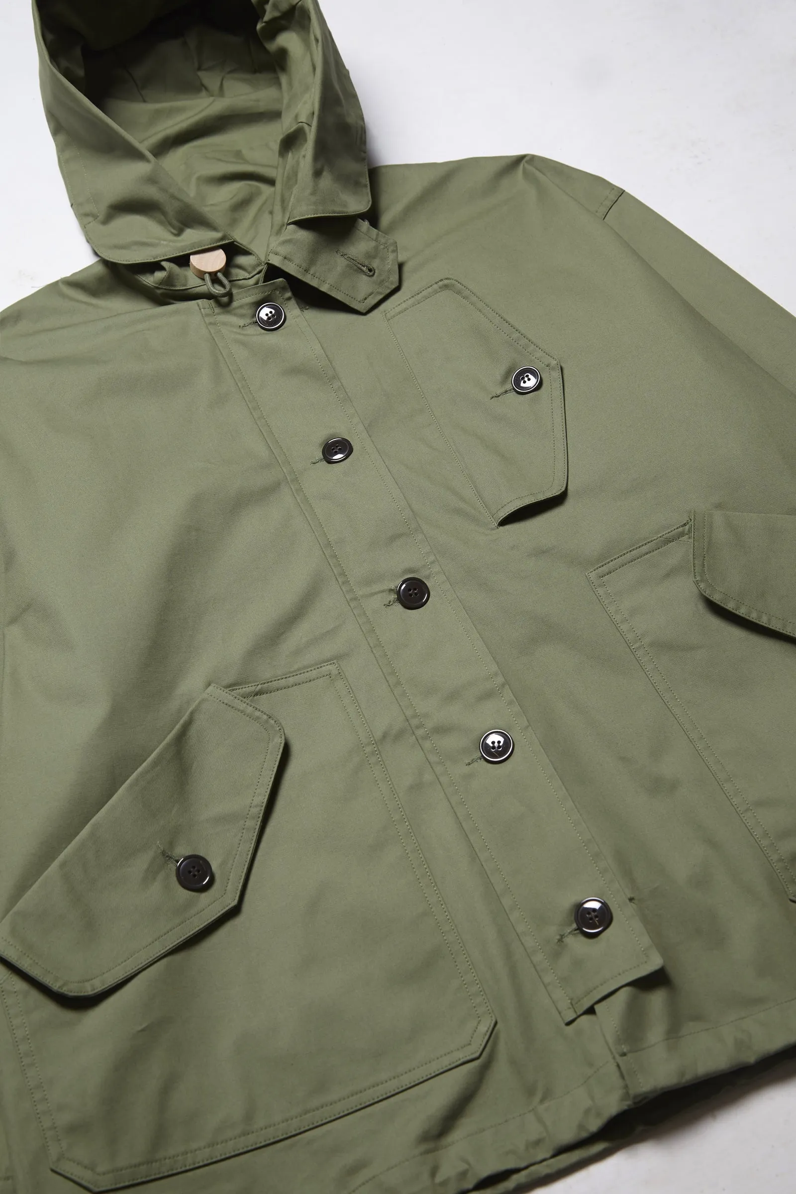 Outstanding & Co. - RAF Short Hooded Parka - Olive