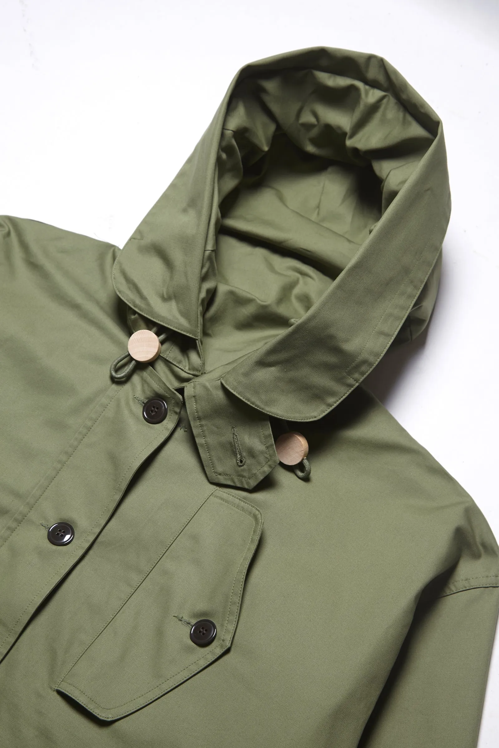 Outstanding & Co. - RAF Short Hooded Parka - Olive