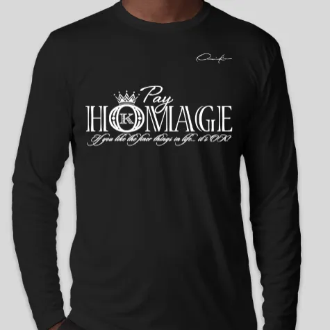 Pay Homage Long Sleeve T-Shirt