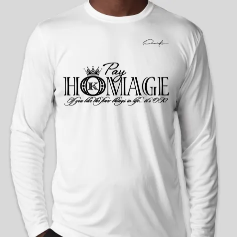 Pay Homage Long Sleeve T-Shirt