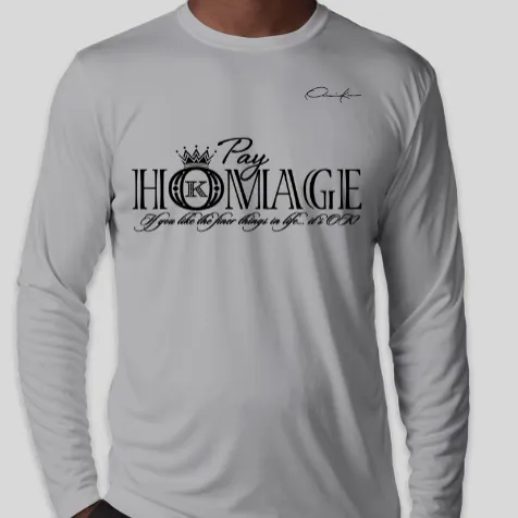 Pay Homage Long Sleeve T-Shirt