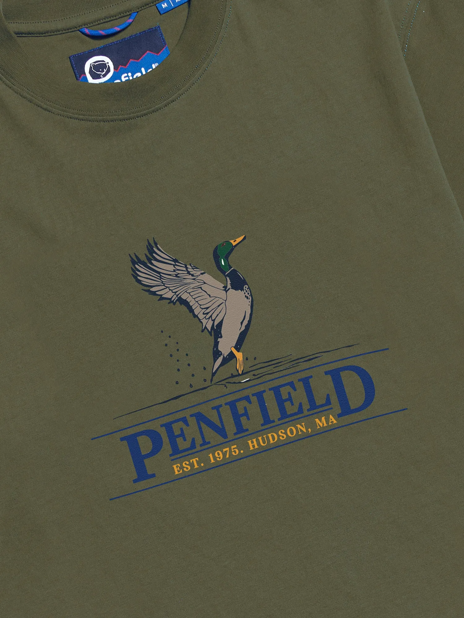 Penfield Mens Regal Mallard T-Shirt Capulet Olive