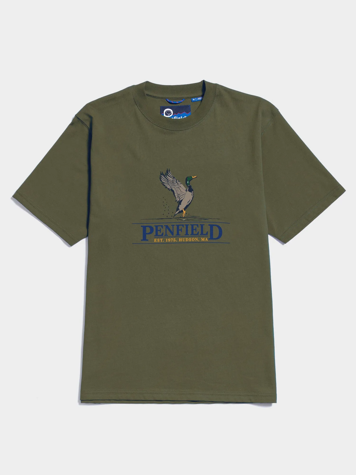 Penfield Mens Regal Mallard T-Shirt Capulet Olive