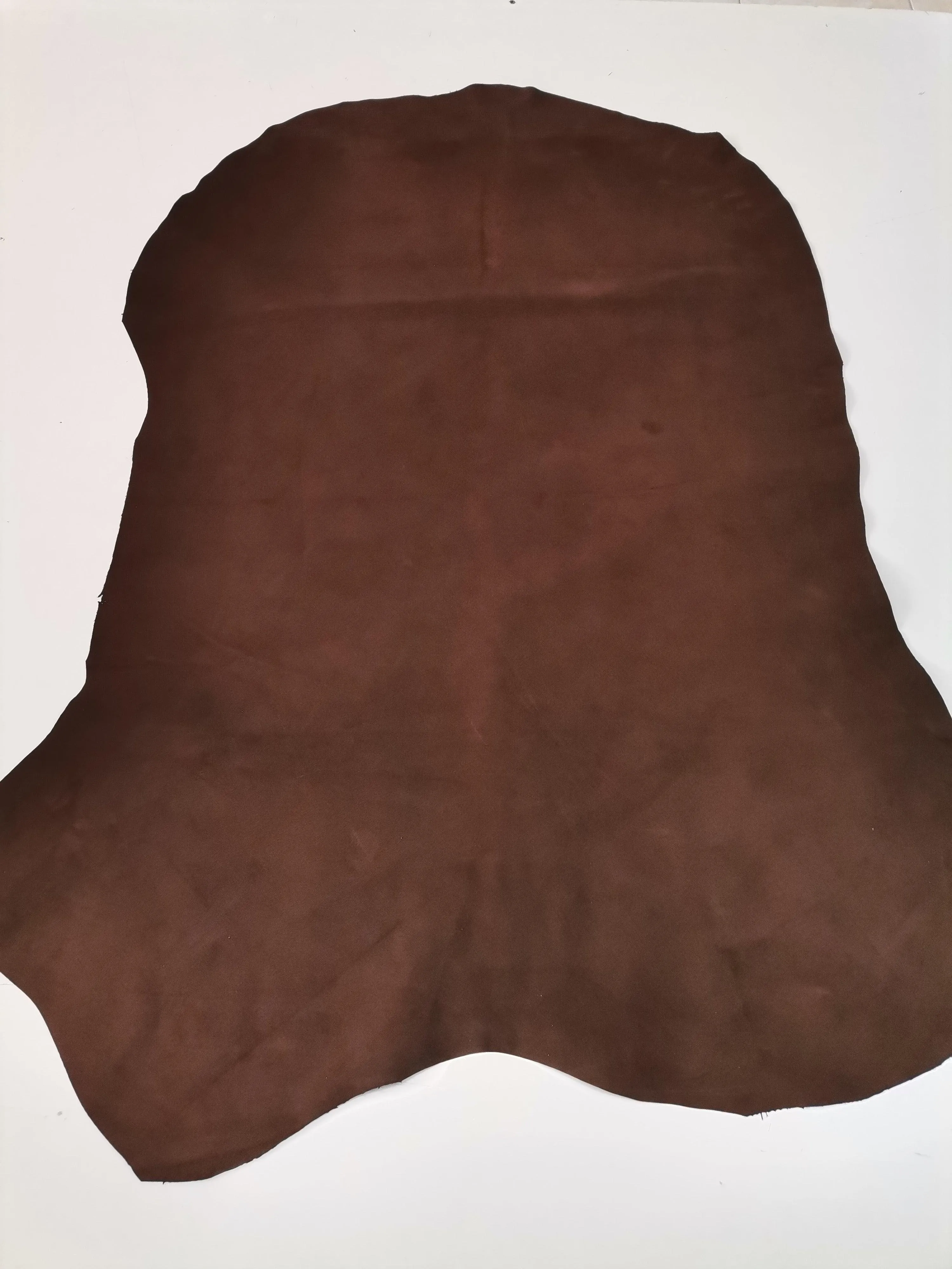 Pig split suede leather for garments 0,5mm // 1,5 oz, Lightweight thin suede pig leather for clothe