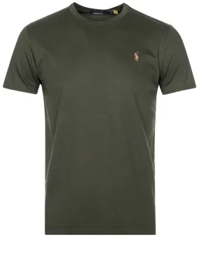 Pima Polo T-Shirt Olive